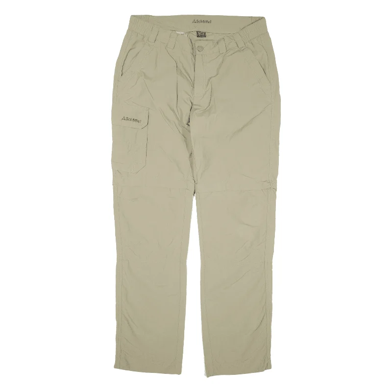 SCHOFFEL Cargo Zip-Off Womens Trousers Green Regular Straight W32 L31 Trousers cozy comfortable