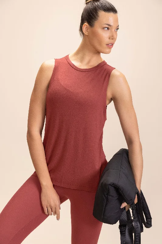 Long Flow Tank Top fashionable tank top