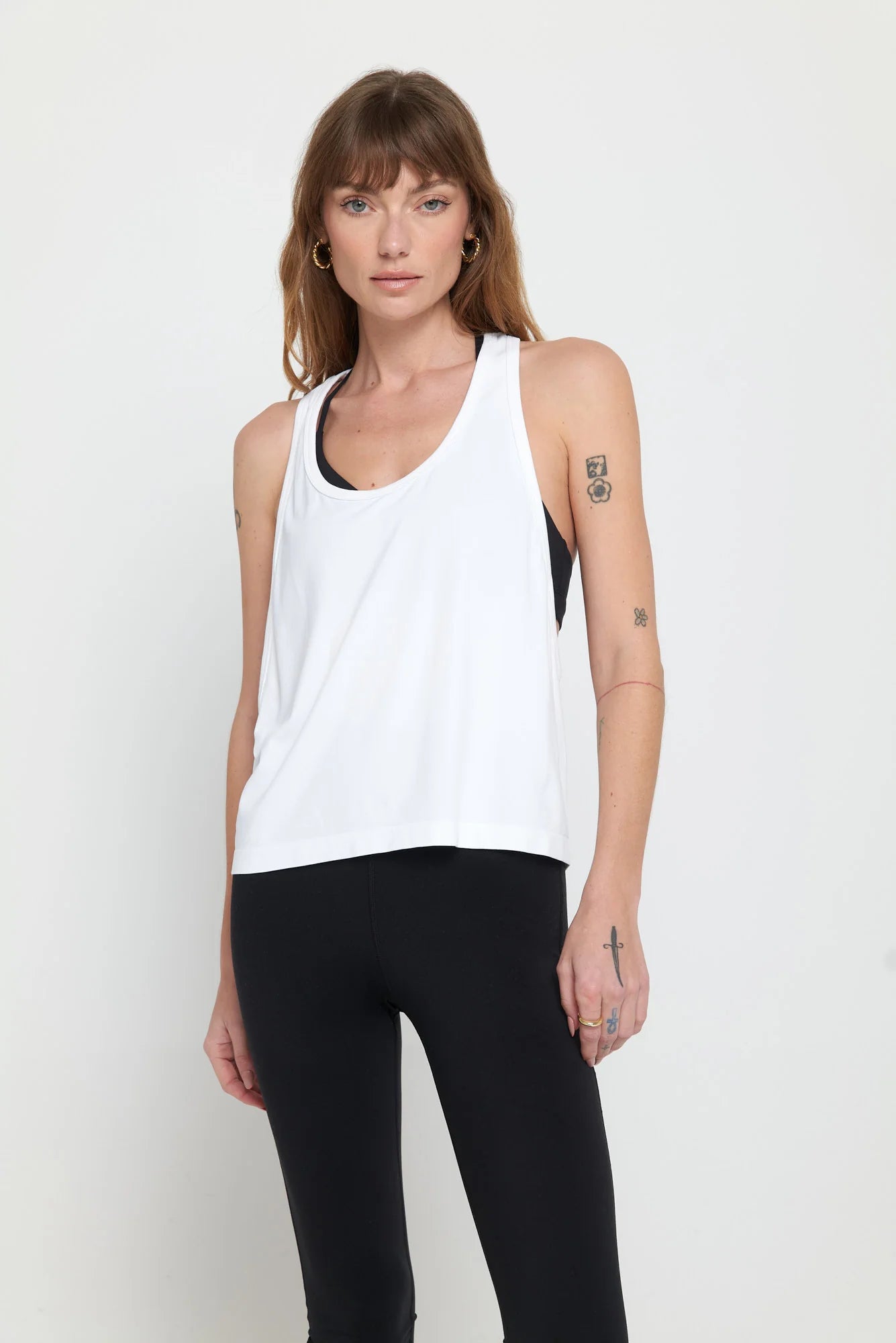 ALEX SEAMLESS RACER TANK lightweight tank top