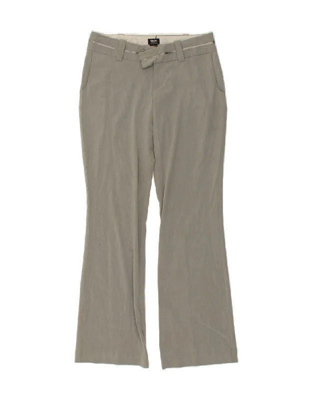 MOSSIMO Womens Bootcut Suit Trousers US 4 Small W30 L32  Grey Polyester Trousers Corduroy Warm