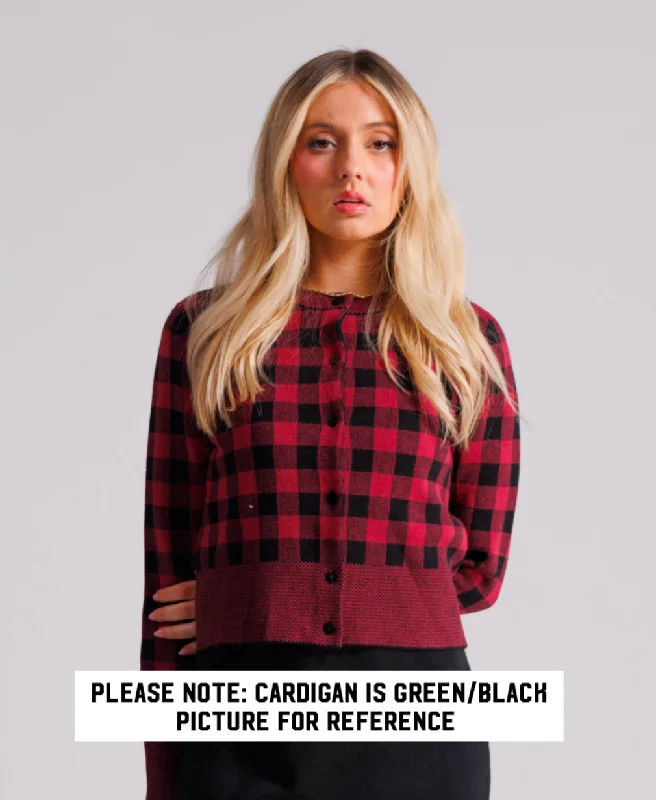 Cable Crewneck Plaid Cardigan Velvet Chenille Corduroy