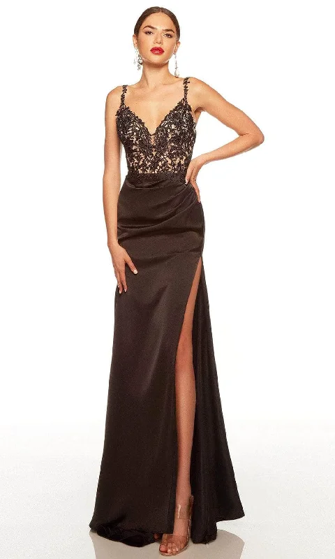 Alyce Paris 61470 - Sleeveless Lace Applique Evening Dress Tunics Review highly