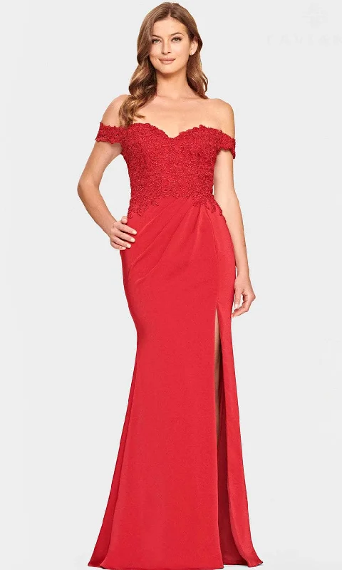 Faviana S10863 - Off the shoulder Sweetheart Evening dress Tunics Cozy soft