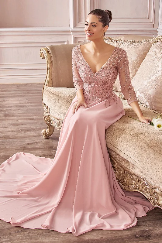 Cinderella Divine: Enchanting Chiffon Evening Dress for Royal Occasions Tunics Business professional