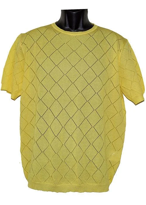 Cigar Shirt # CR1222 Yellow Elasticated Padded Insulated