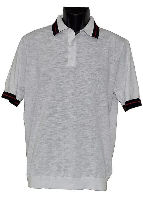 Cigar Shirt # PJ1109 White Fashionable Trendy Casual