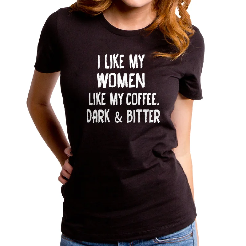 Like My Women Women's T-Shirt Asymmetrical Pockets Print