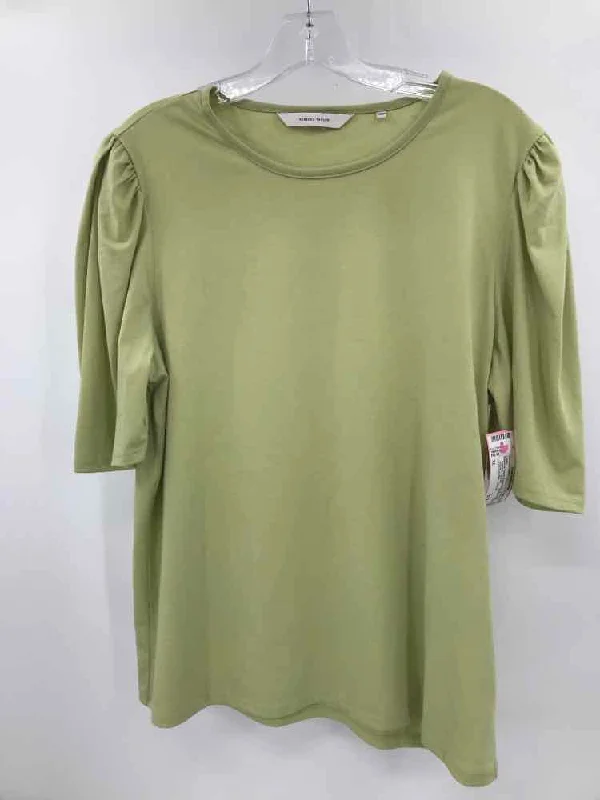 Pre-Owned Rebecca Taylor Green Size XL T-shirt Boxy Fit Fitted Loose