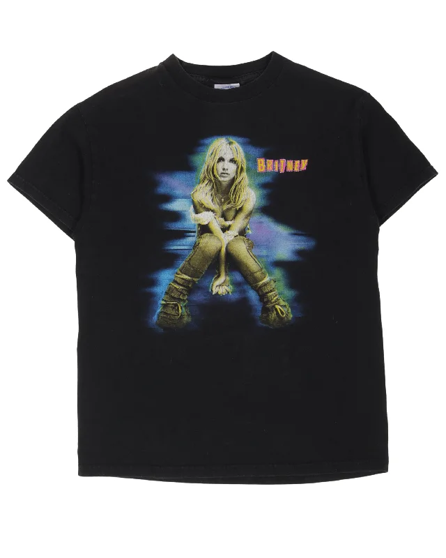 Britney Spears Tour T-Shirt Front Pockets Side Pockets Patch Pockets