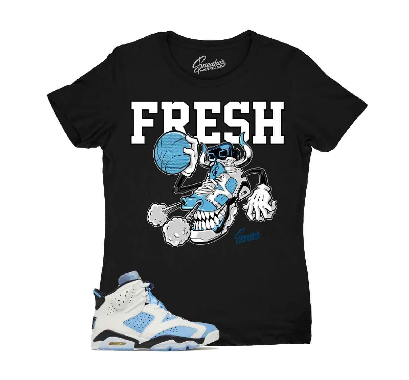 Womens - Uni Blue 6 Fresh Kicks Shirt Print Jacquard Patchwork